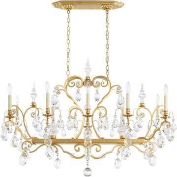 Lustre en cristal Renaissance 46"