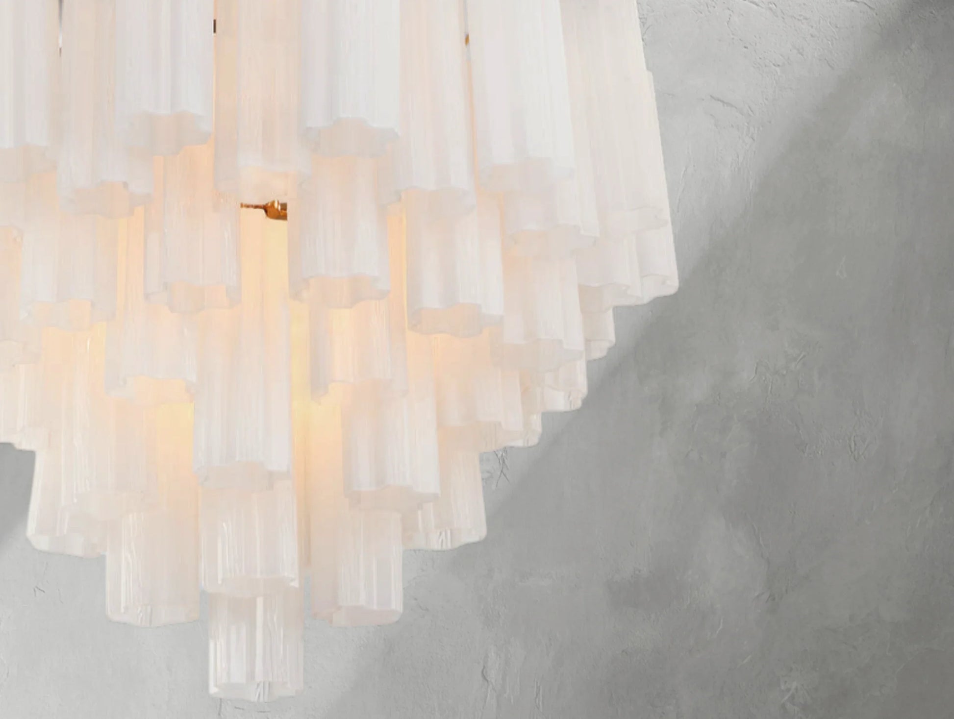Adois Glass Multi-layer Round Chandelier - ARDENEL