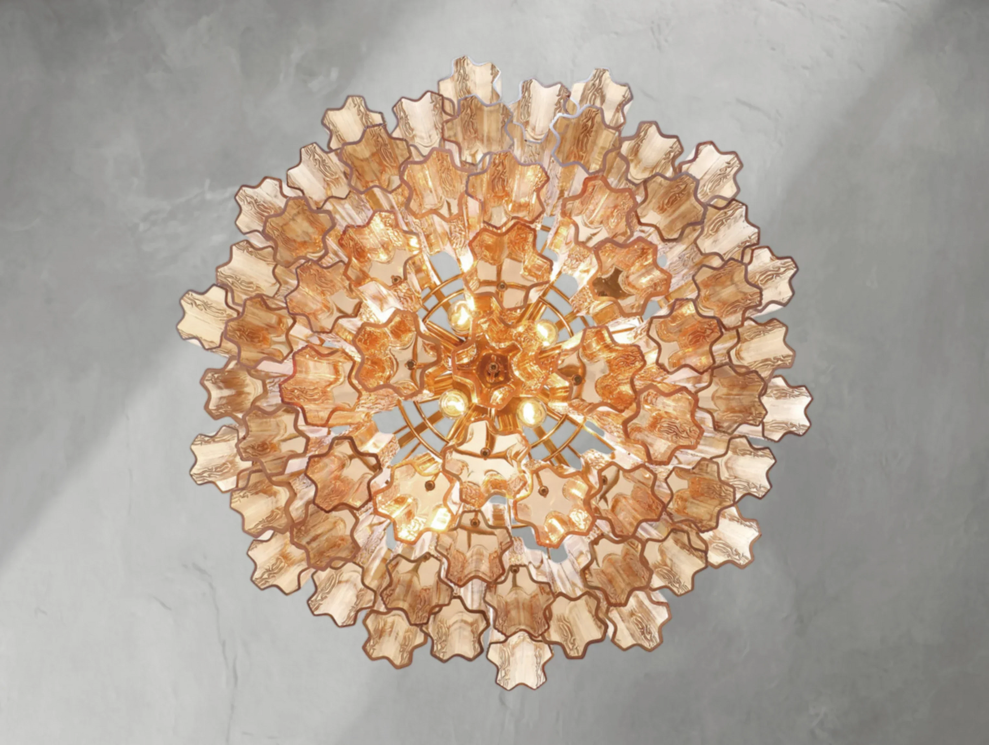 Adois Glass Multi-layer Round Chandelier - ARDENEL