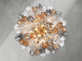 Adois Glass Multi-layer Round Chandelier - ARDENEL