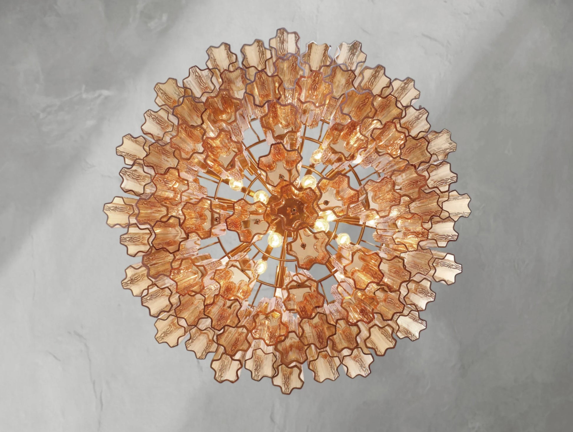 Adois Glass Multi-layer Round Chandelier - ARDENEL