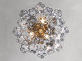 Adois Glass Tiered Round Chandelier - ARDENEL