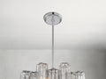 Adois Glass Tiered Round Chandelier - ARDENEL