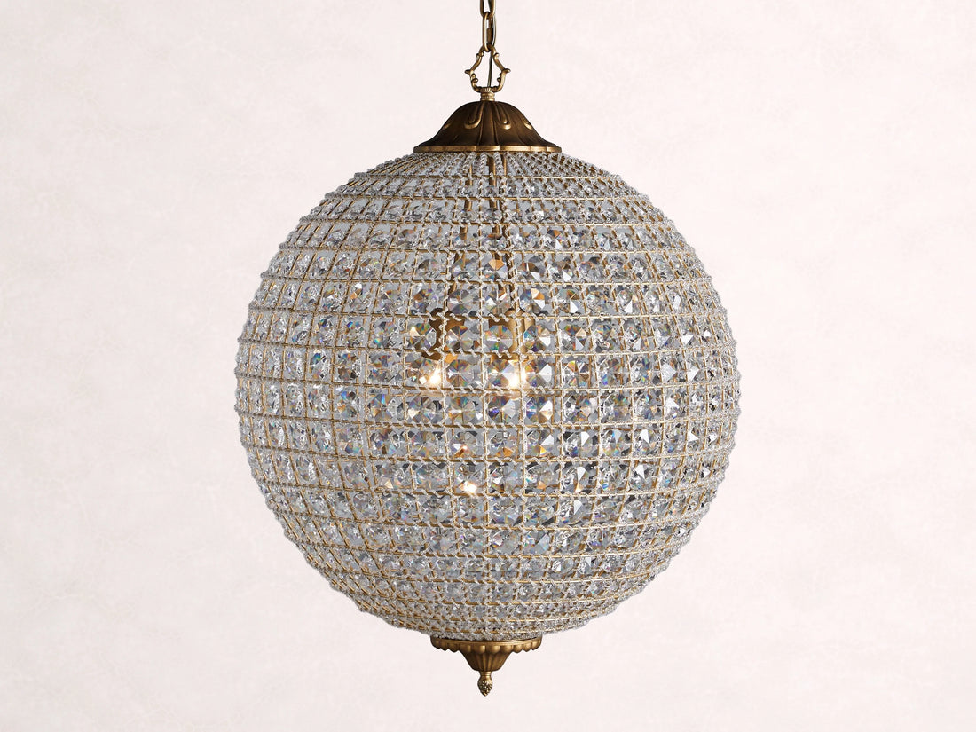 Poppy Round Chandelier