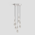 Soltaire Cluster Crystal Pendant 3 Light 5 Light 7Light - Yovalighting