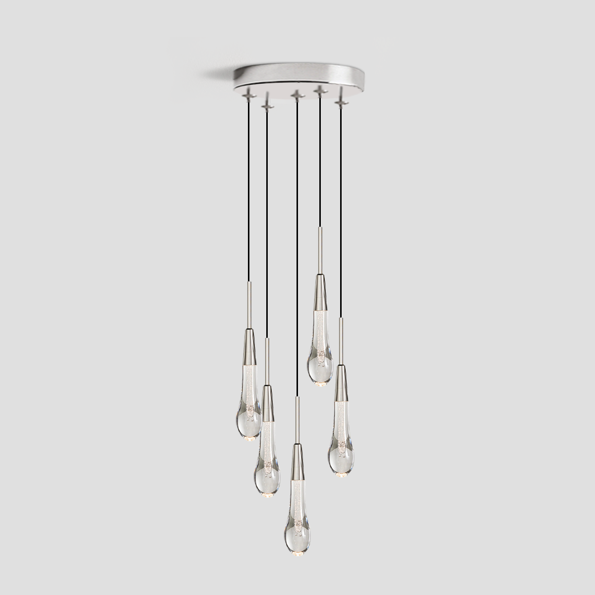 Soltaire Cluster Crystal Pendant 3 Light 5 Light 7Light - Yovalighting