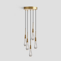 Soltaire Cluster Crystal Pendant 3 Light 5 Light 7Light - Yovalighting