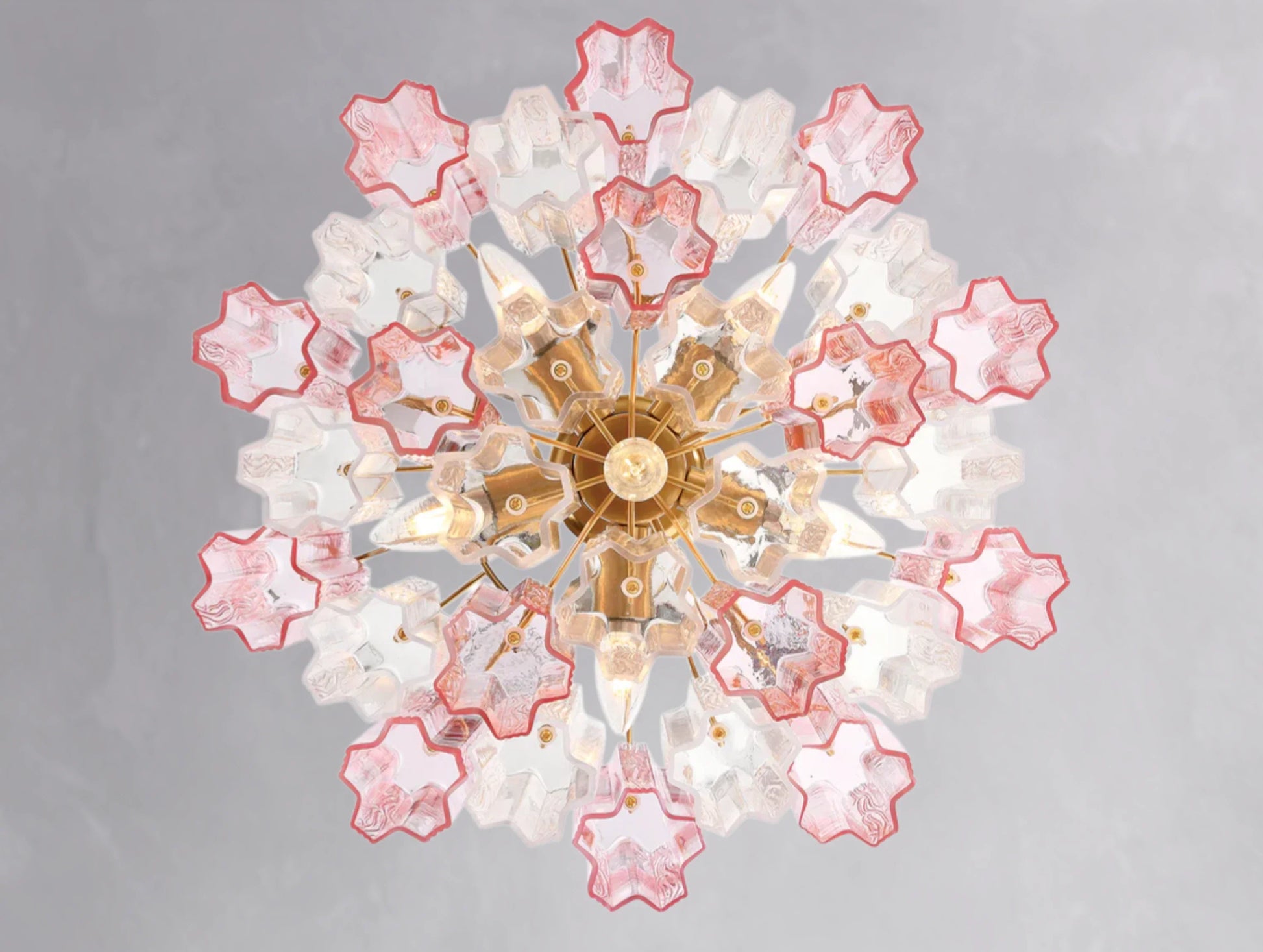 Adois Glass Tiered Round Chandelier - ARDENEL