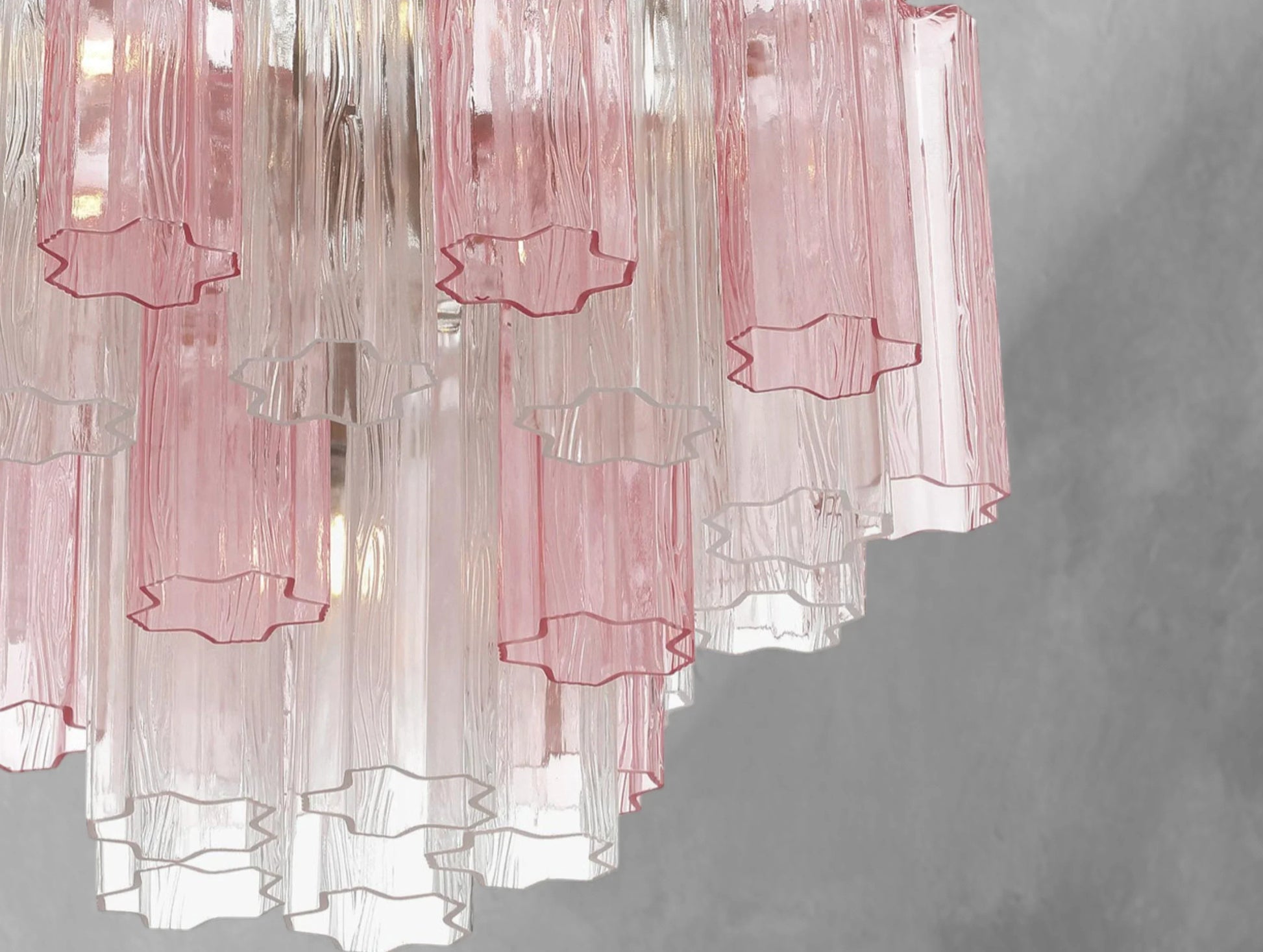 Adois Glass Tiered Round Chandelier - ARDENEL