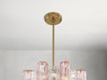 Adois Glass Tiered Round Chandelier - ARDENEL