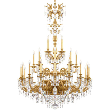 Milano 28-light Crystal Chandelier 50"