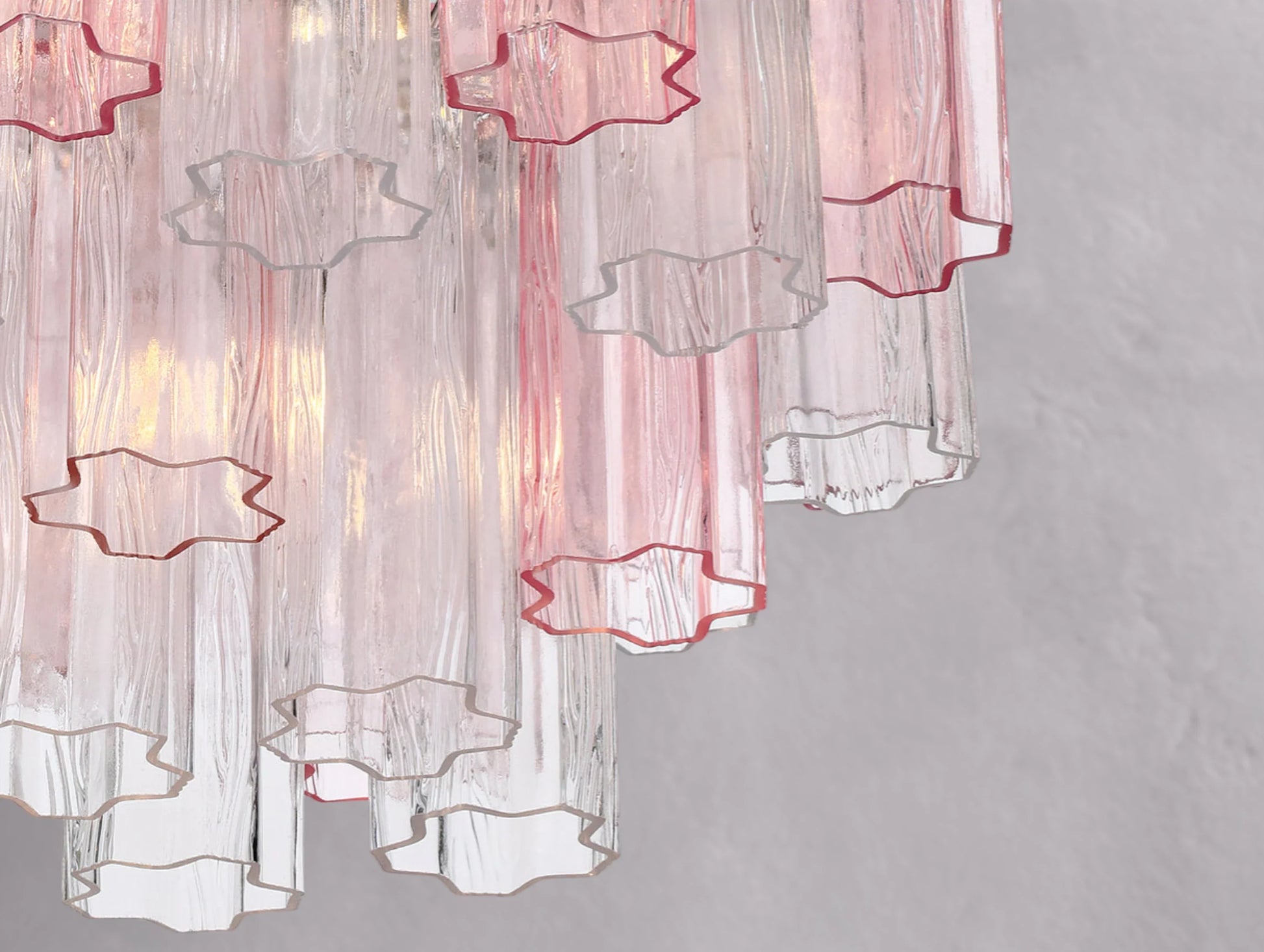 Adois Glass Tiered Round Chandelier - ARDENEL