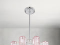 Adois Glass Tiered Round Chandelier - ARDENEL