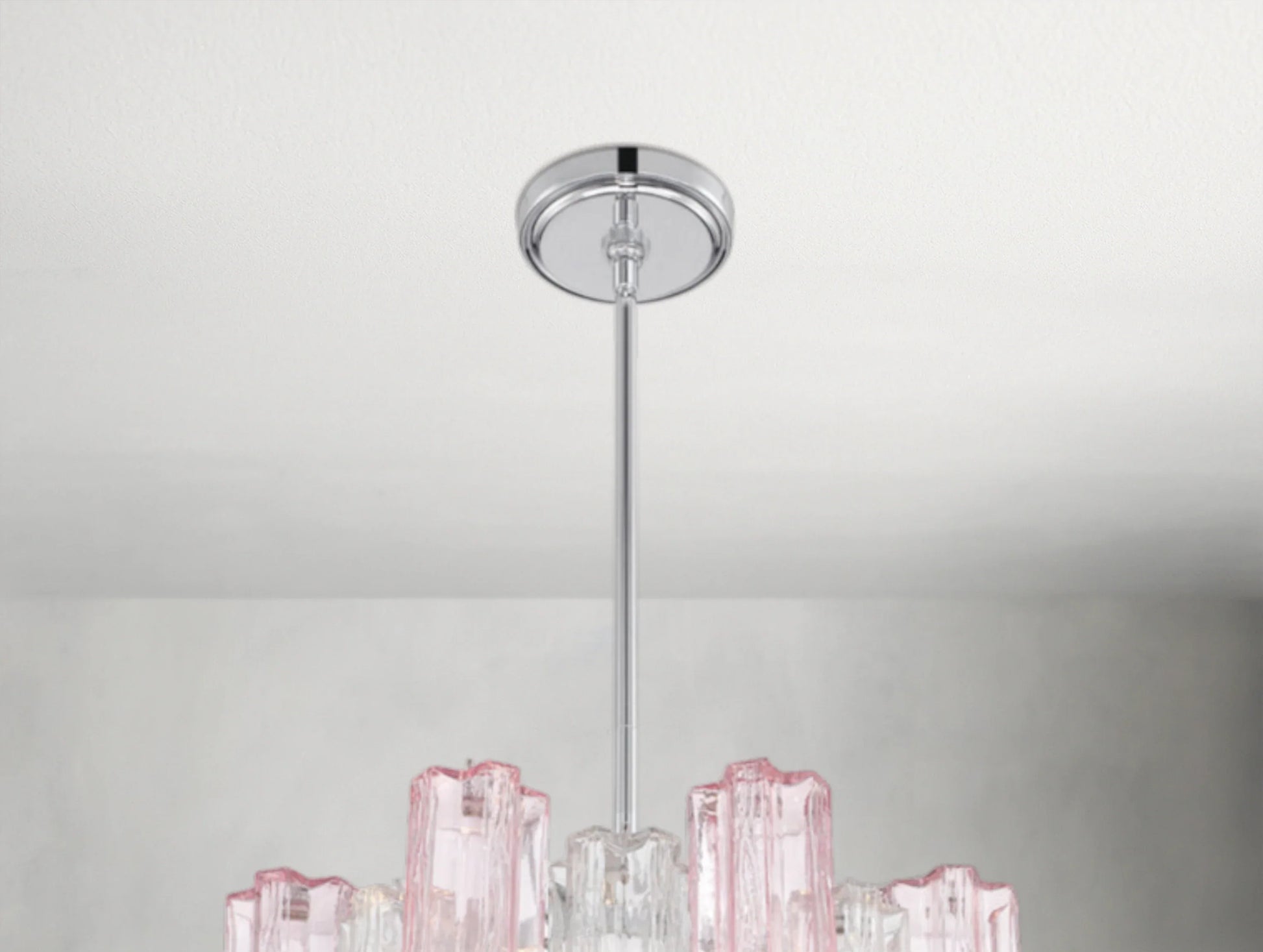 Adois Glass Tiered Round Chandelier - ARDENEL