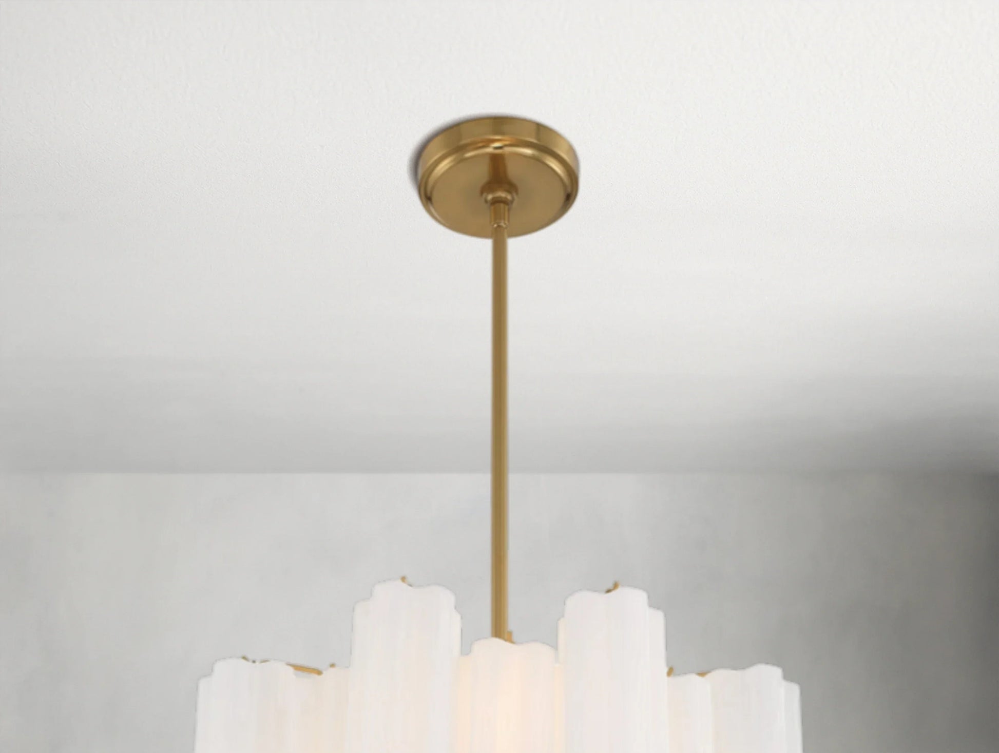 Adois Glass Tiered Round Chandelier - ARDENEL