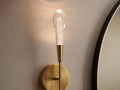 Soltaire Crystal Double Wall Sconce - Yovalighting