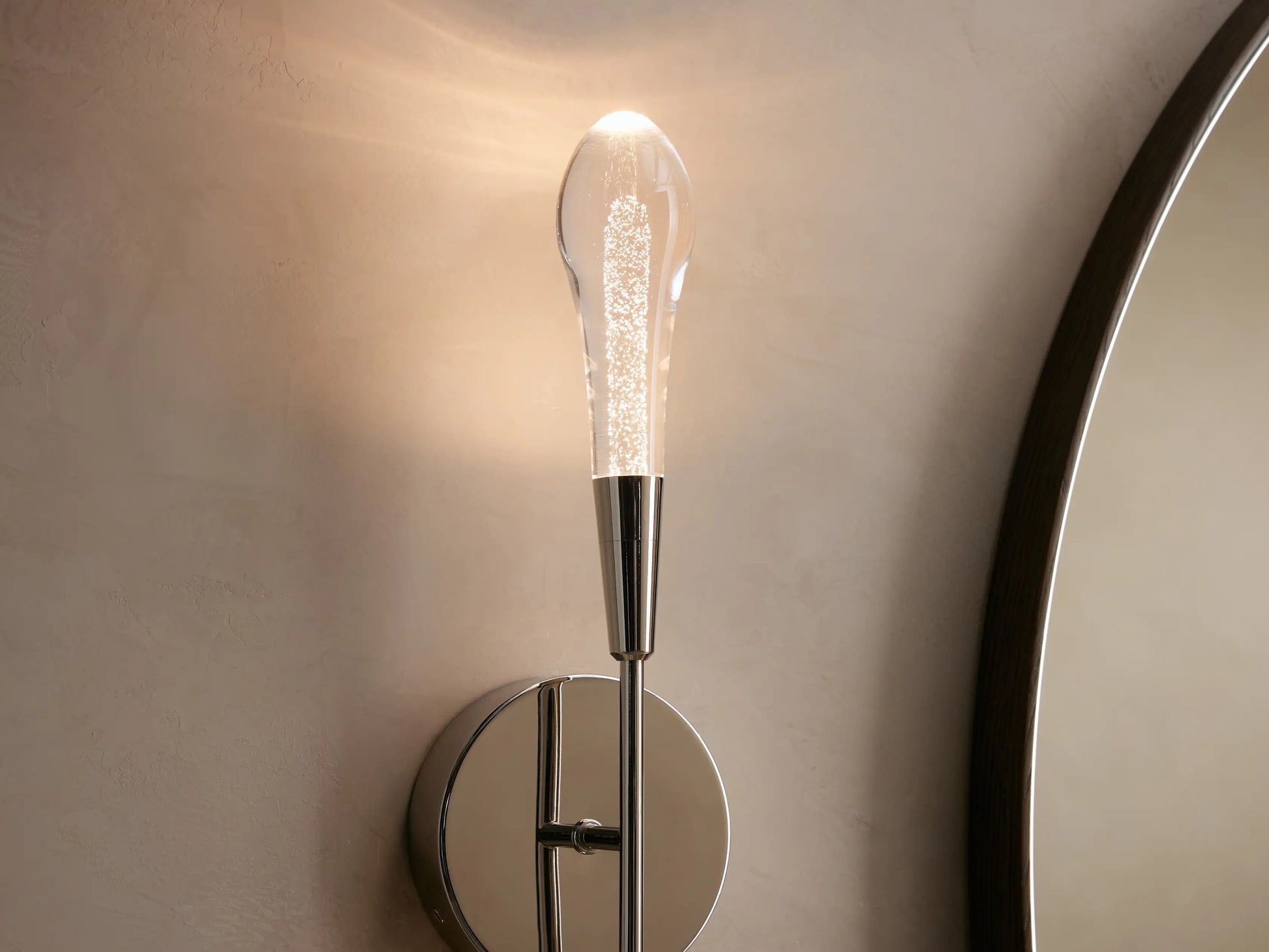 Soltaire Crystal Double Wall Sconce - Yovalighting