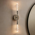 Soltaire Crystal Double Wall Sconce - Yovalighting