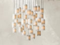 Jaina Selenite Round Chandelier ARDENEL