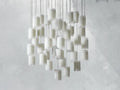 Jaina Selenite Round Chandelier ARDENEL