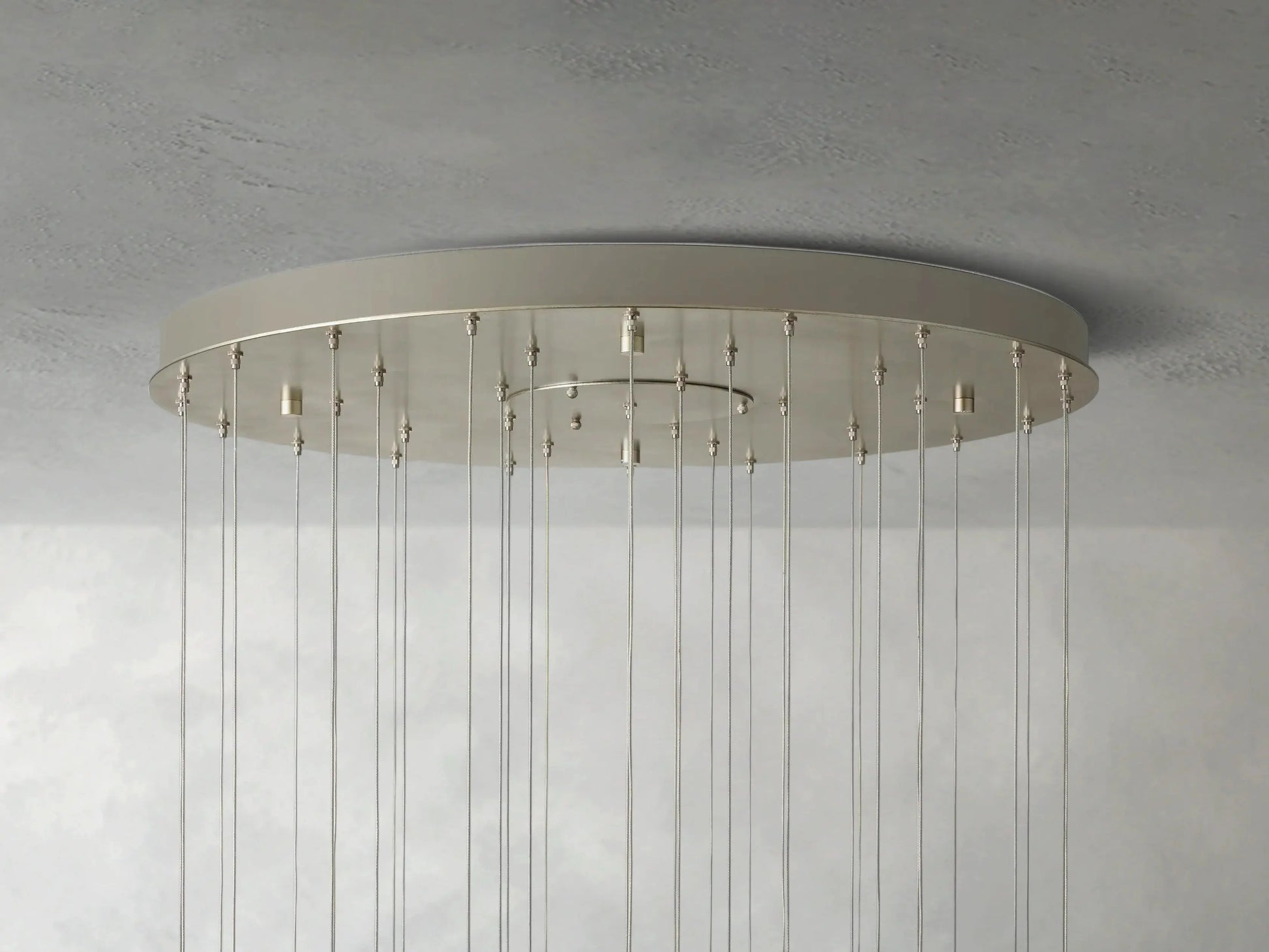 Jaina Selenite Round Chandelier ARDENEL