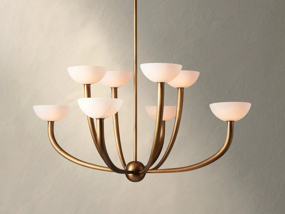 Sakuala Alabaster Chandelier ARDENEL