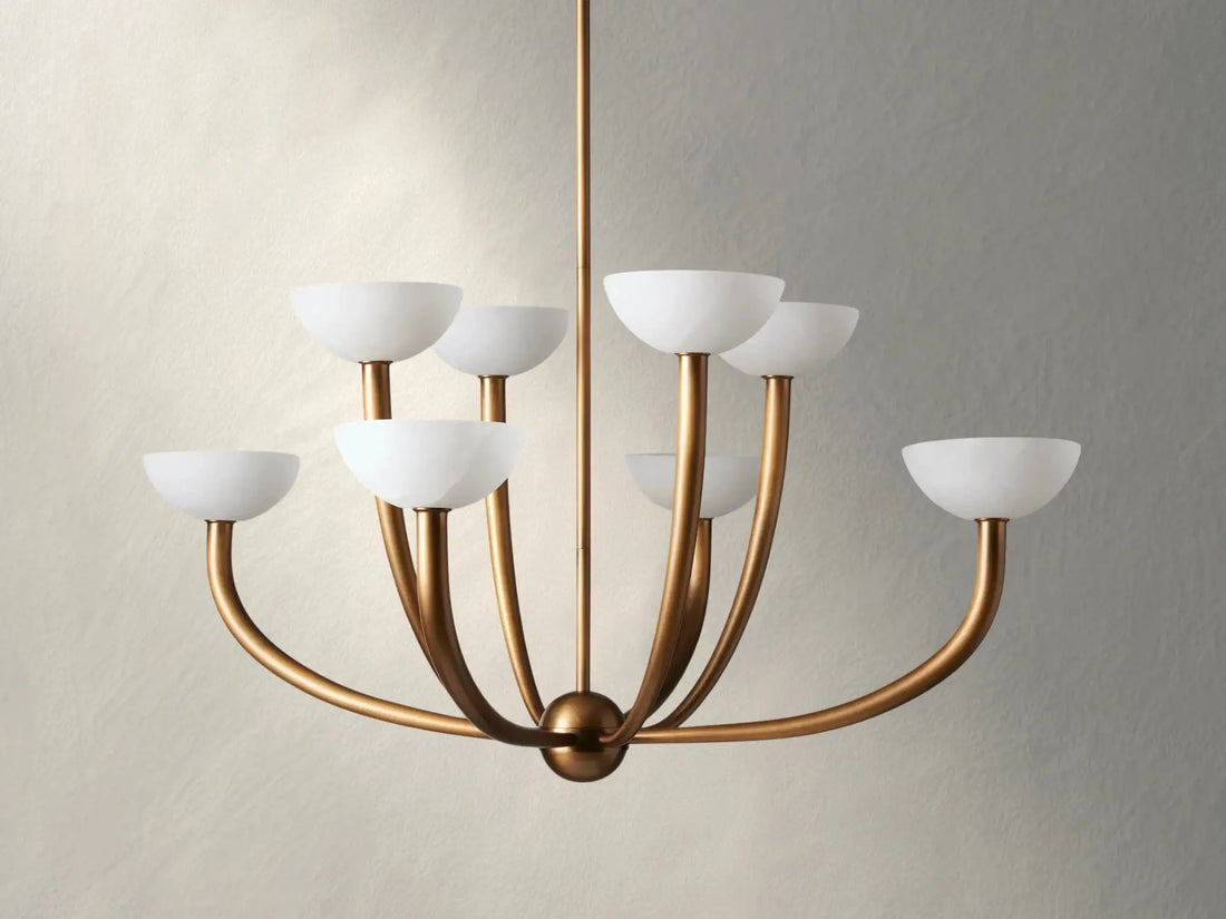 Sakuala Alabaster Chandelier ARDENEL