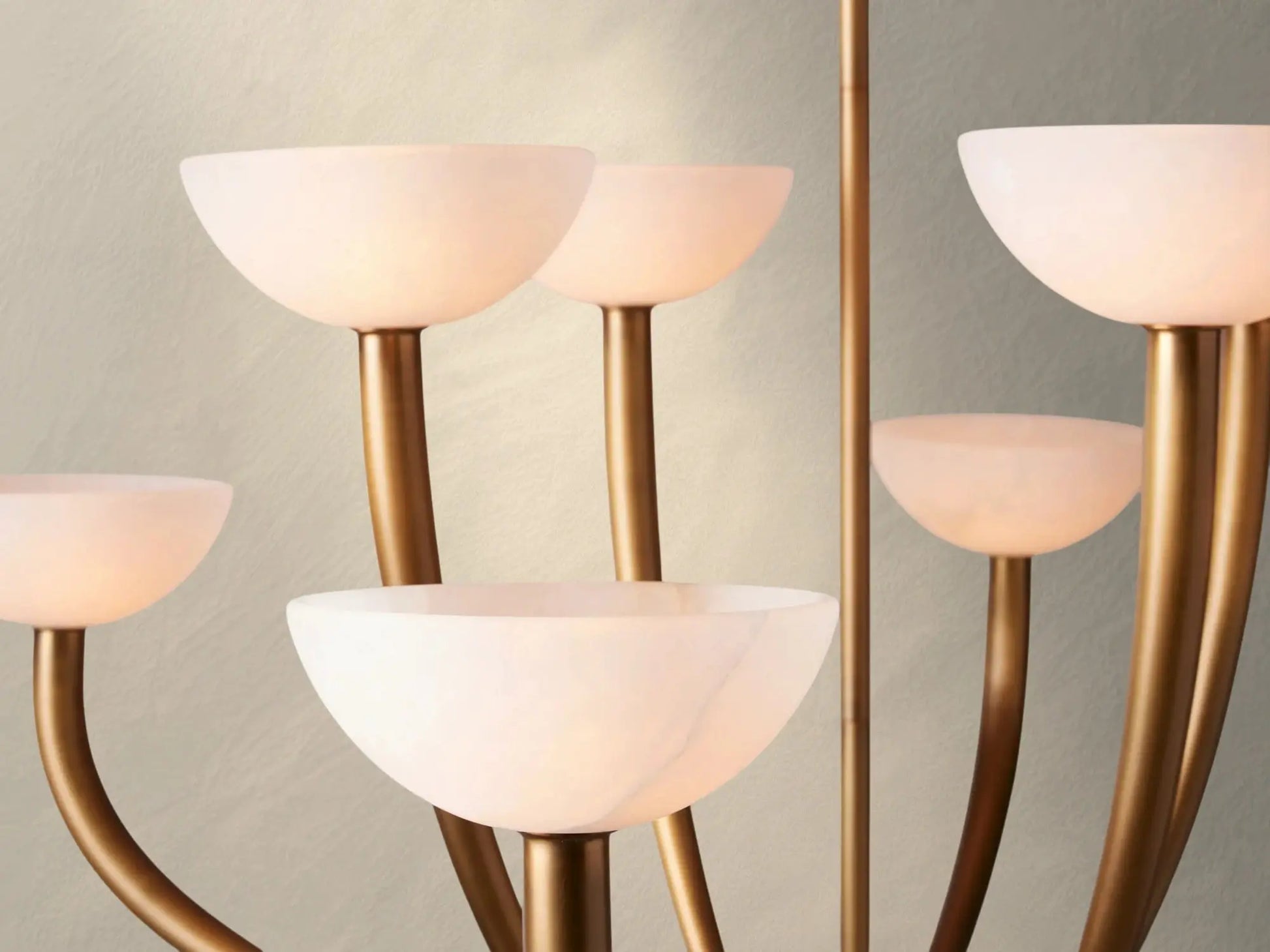 Sakuala Alabaster Chandelier ARDENEL