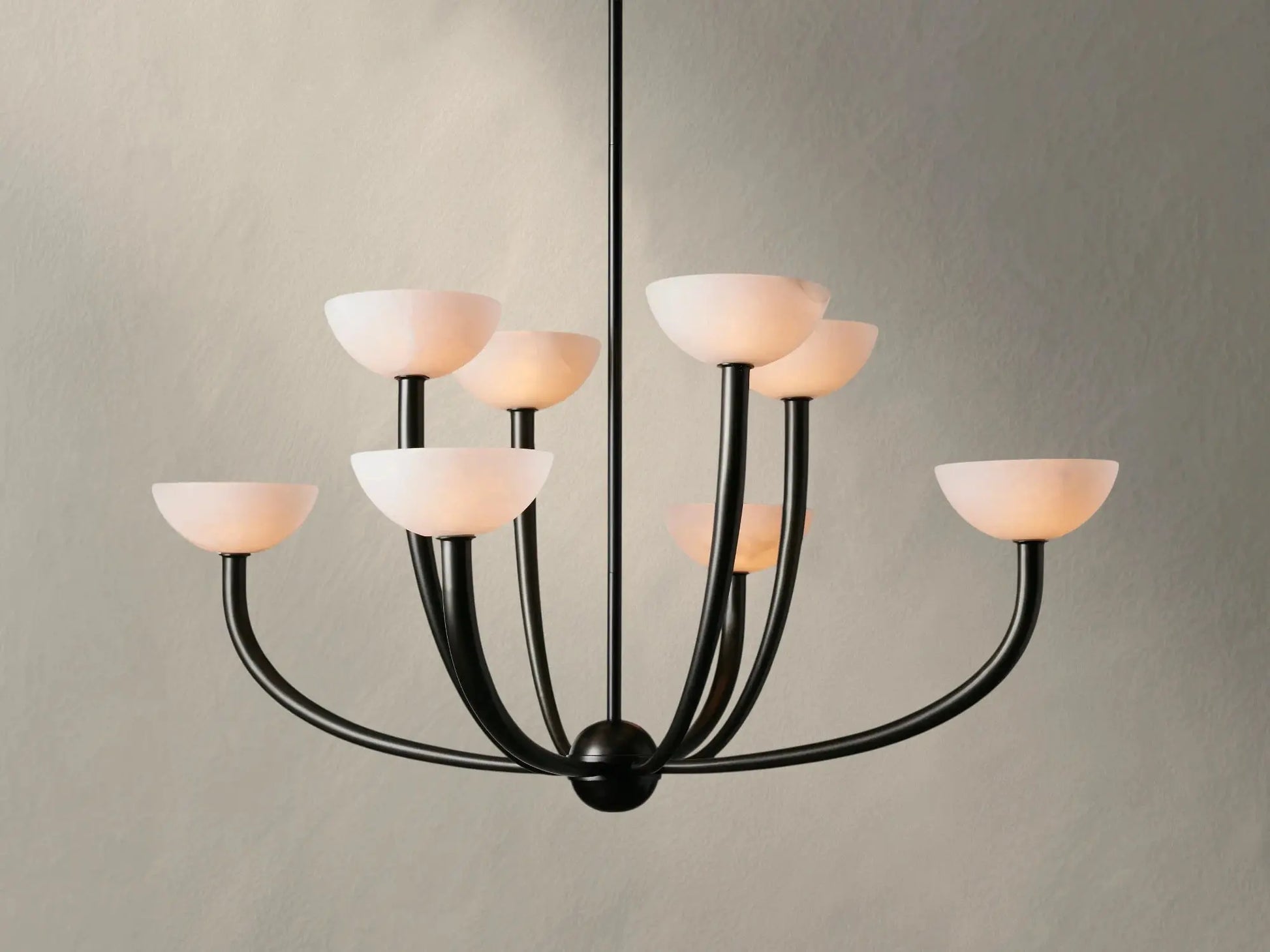 Sakuala Alabaster Chandelier ARDENEL