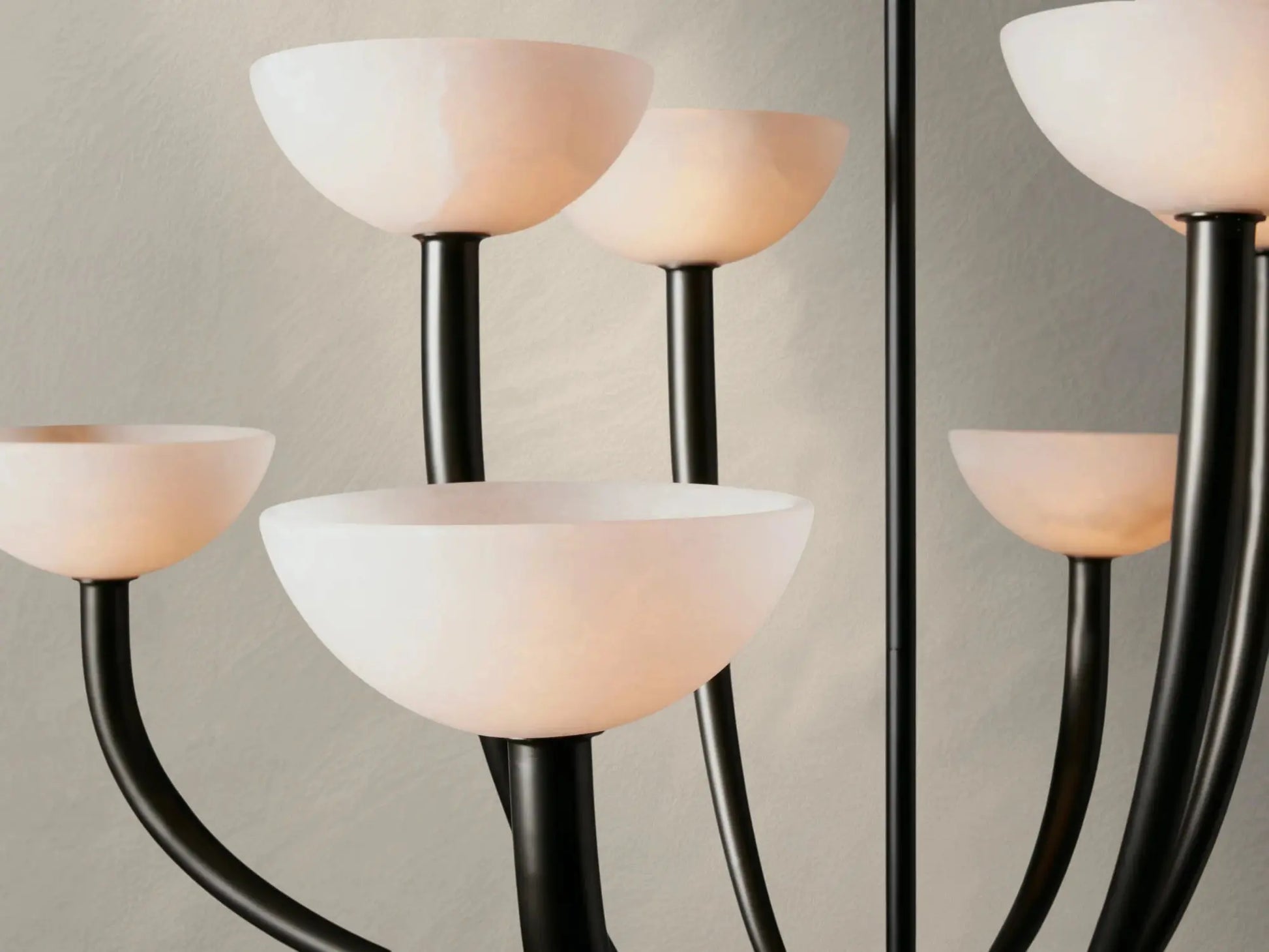 Sakuala Alabaster Chandelier ARDENEL