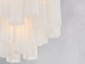 Adois Glass Tiered Round Chandelier - ARDENEL