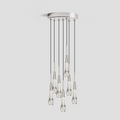 Soltaire Cluster Crystal Pendant 3 Light 5 Light 7Light - Yovalighting