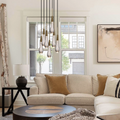 Soltaire Cluster Crystal Pendant 3 Light 5 Light 7Light - Yovalighting