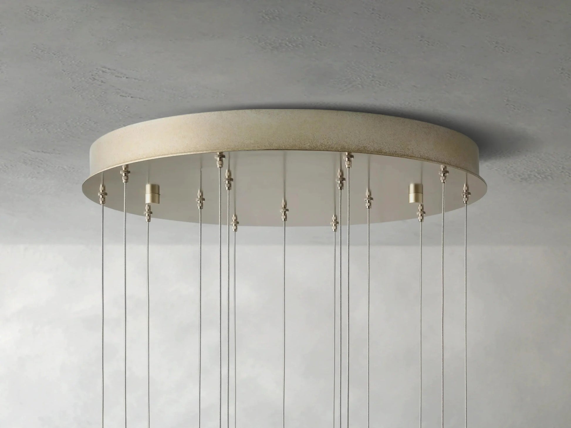Jaina Selenite Round Chandelier ARDENEL