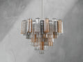 Adois Glass Multi-layer Round Chandelier - ARDENEL