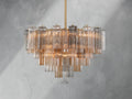 Adois Glass Multi-layer Round Chandelier - ARDENEL