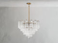 Adois Glass Multi-layer Round Chandelier - ARDENEL