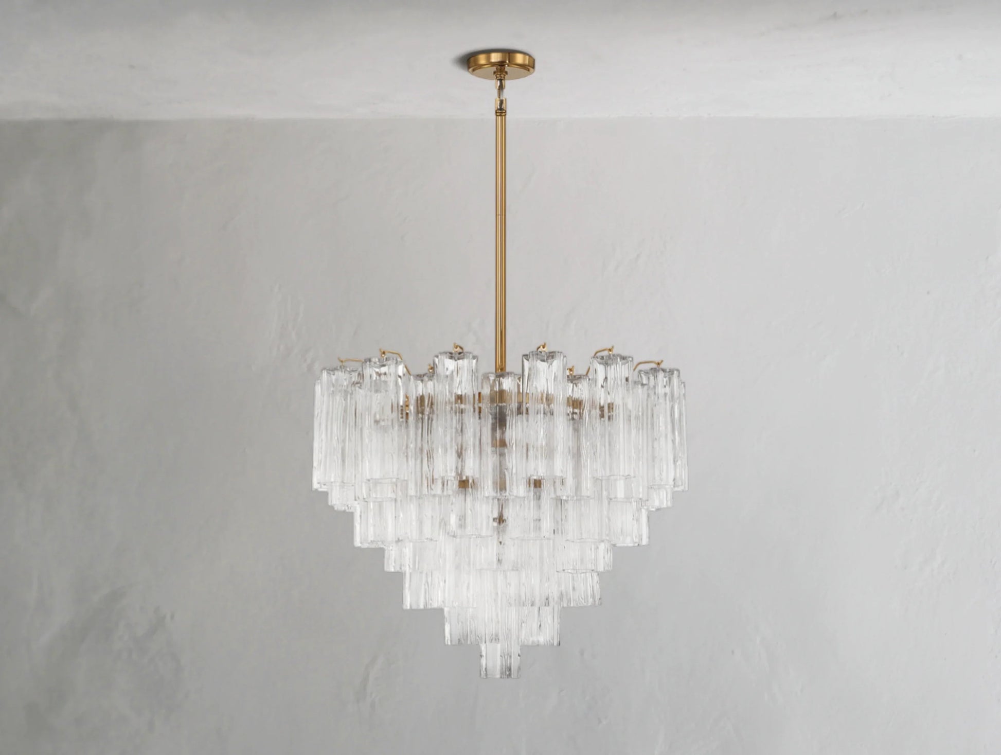 Adois Glass Multi-layer Round Chandelier - ARDENEL
