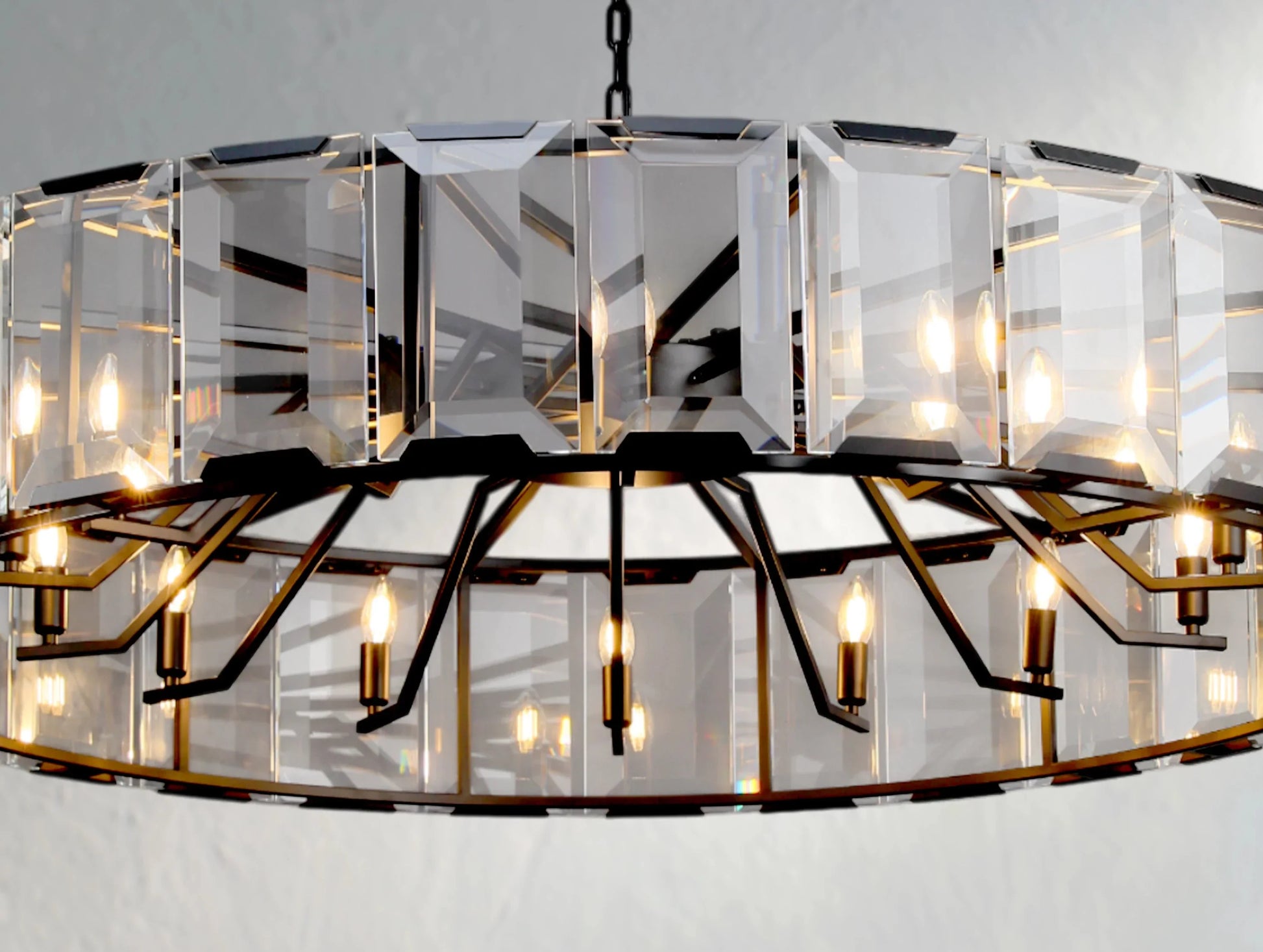 Valonne Crystal Round Chandelier ARDENEL