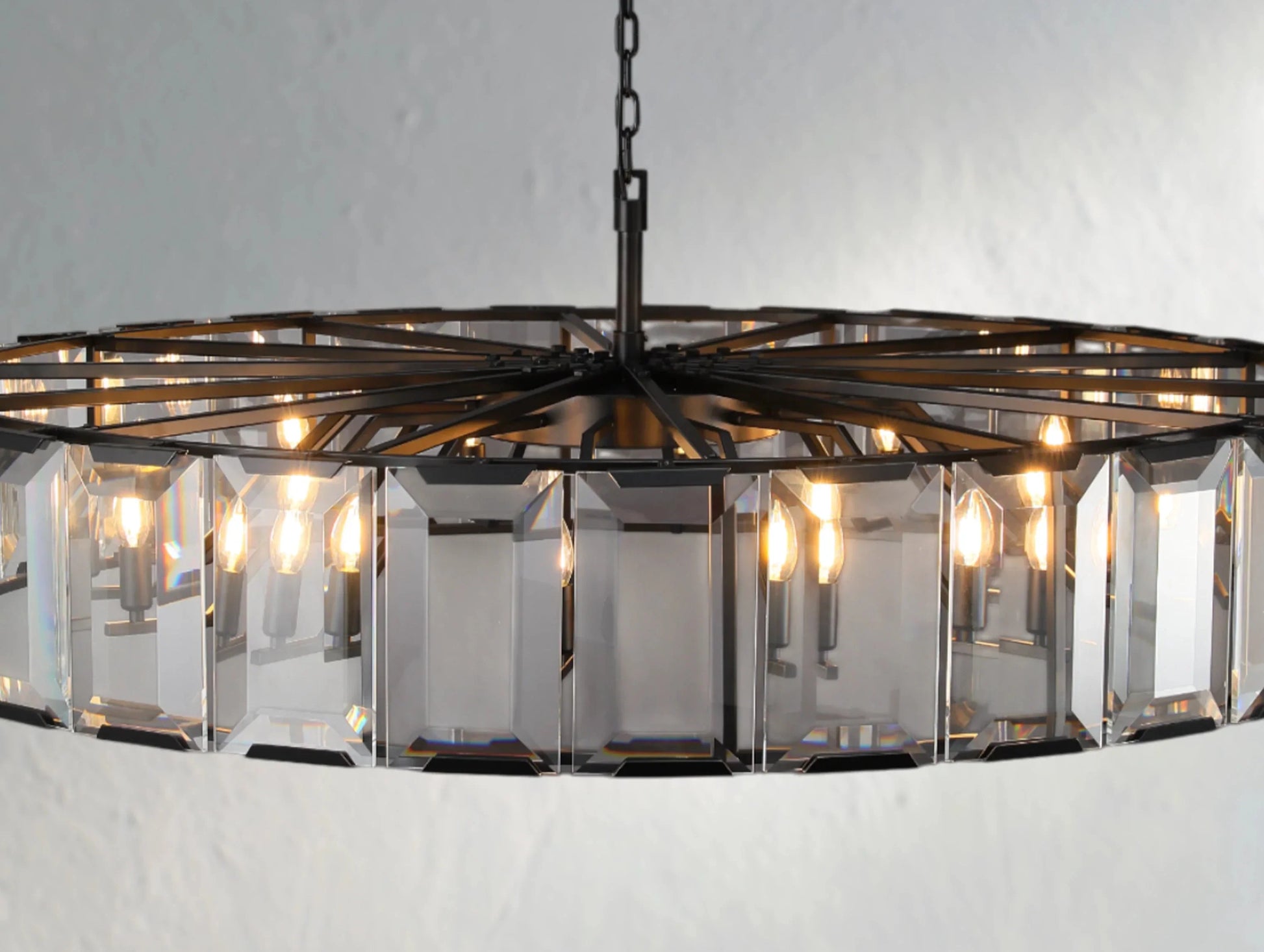 Valonne Crystal Round Chandelier ARDENEL
