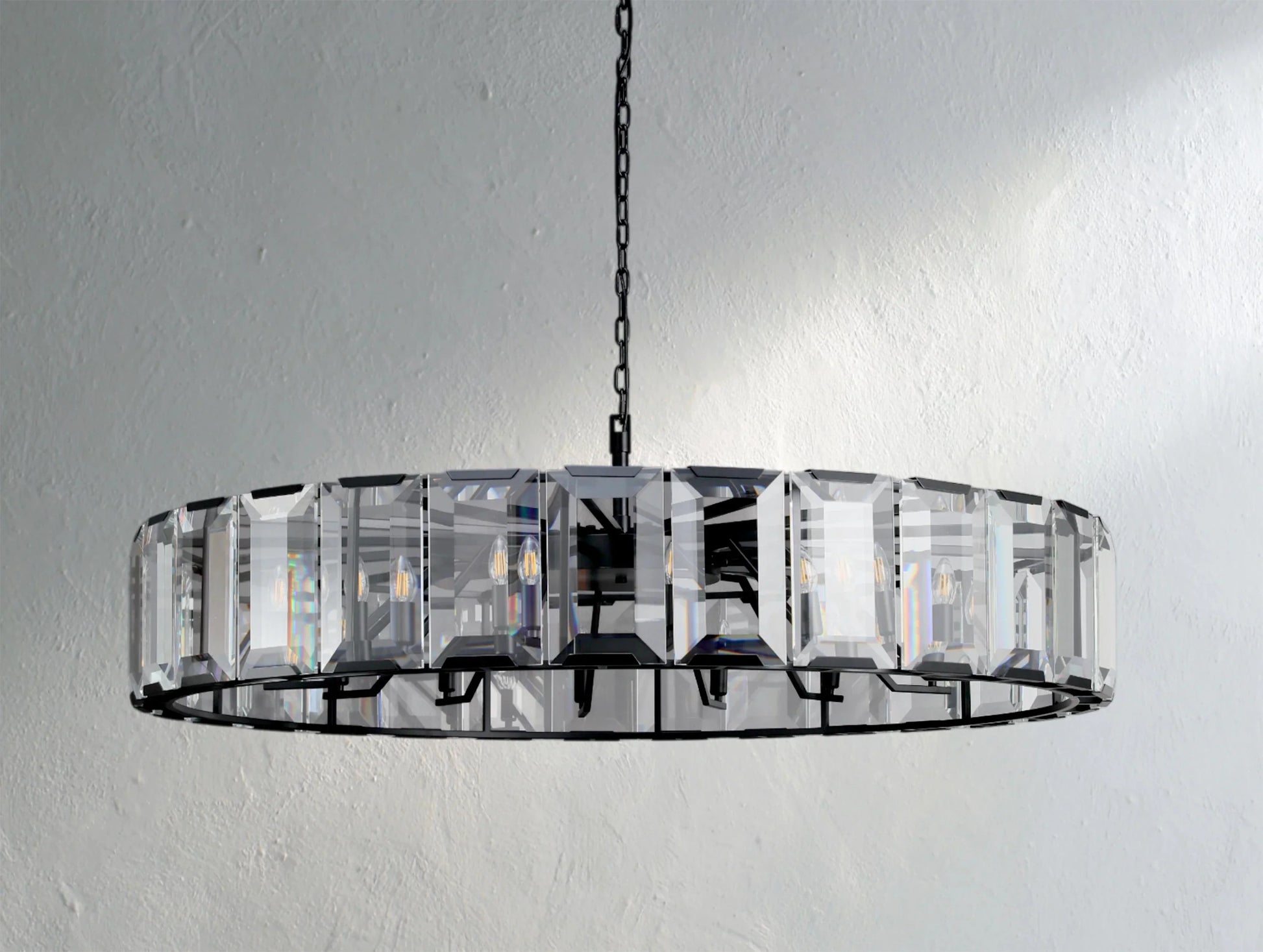 Valonne Crystal Round Chandelier ARDENEL