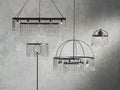 Aubrey Crystal Ball Rectangular Chandelier 47'' 60''-Momo Lighting