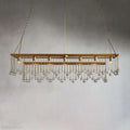 Aubrey Crystal Ball Rectangular Chandelier 47'' 60''-Momo Lighting