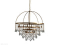 Aubrey Modern Crystal Ball 4 Tier Chandelier-Momo Lighting