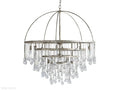 Aubrey Modern Crystal Ball 4 Tier Chandelier-Momo Lighting