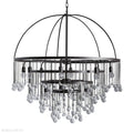 Aubrey Modern Crystal Ball 4 Tier Chandelier-Momo Lighting