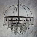 Aubrey Modern Crystal Ball 4 Tier Chandelier-Momo Lighting