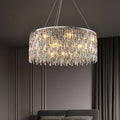 Chrome_SilverDecorativeMultiPiecesK9CrystalRectangleChandelierForLongDiningRoundPendantLightFixtureForLivingRoomD37.4