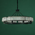 Decorative 10-Light Crystal Ceiling Chandelier D41.3