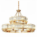 Decorative 18-Light Crystal Ceiling Chandelier D41.3